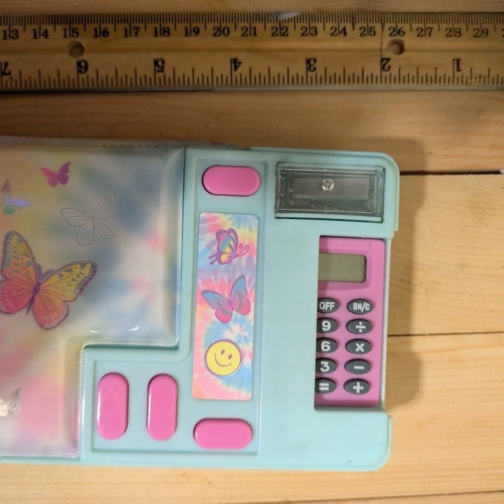 Colorful Butterfly Pencil Case